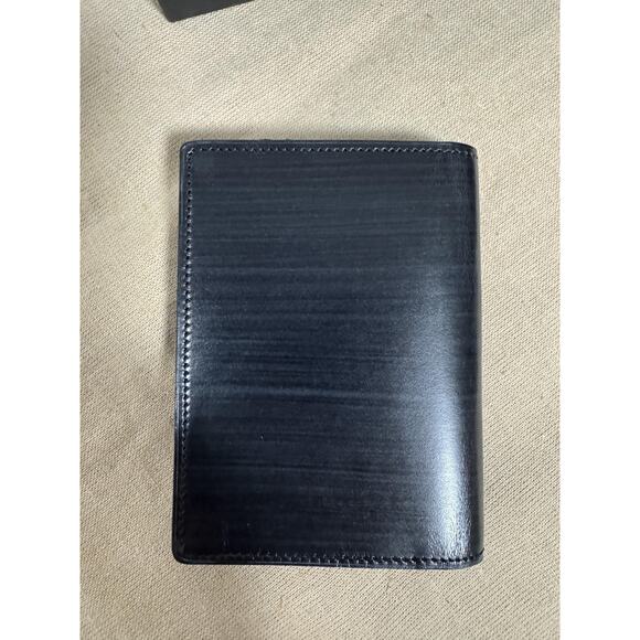 Dunhill London card  Holder  Wallet Black Leather Made in France Boxed - Picture 7 of 12